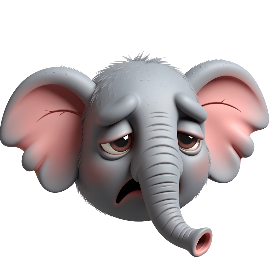 Sad Elephant