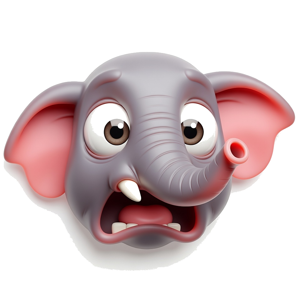 Shocked Elephant